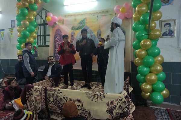 جشن نیمه شعبان در حسینیه شهرک گردخون