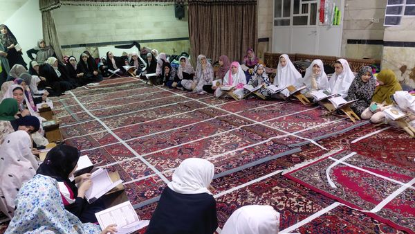 نخستین روز اعتکاف در مسجد جامع ناحیه 1 کرج 