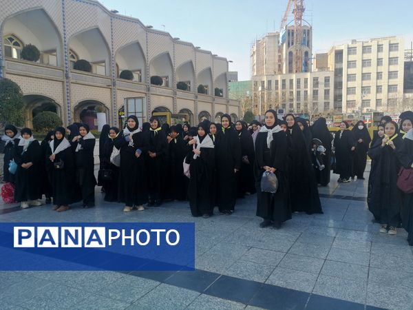 اردوی بازدید از حرم مطهر امام رضا (ع)