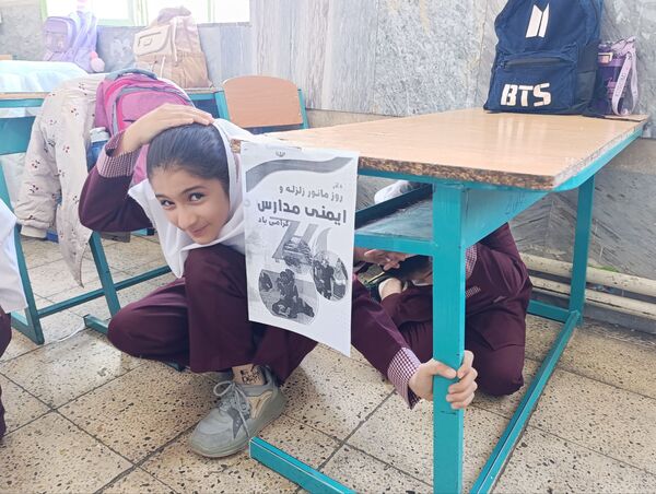 بیست و هفتمین مانور سراسری زلزله در مدارس شهرستان چوار