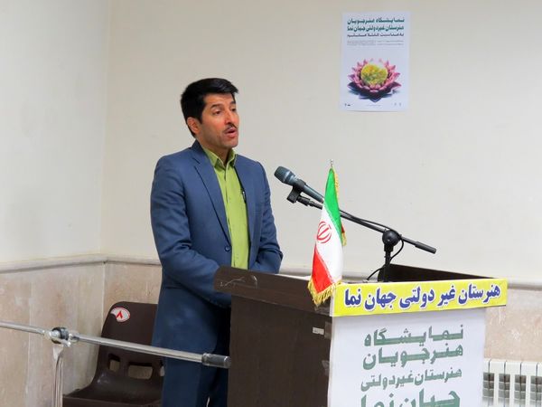 نمایشگاه هنرستان کار دانش جهان نما شهرستان بجنورد