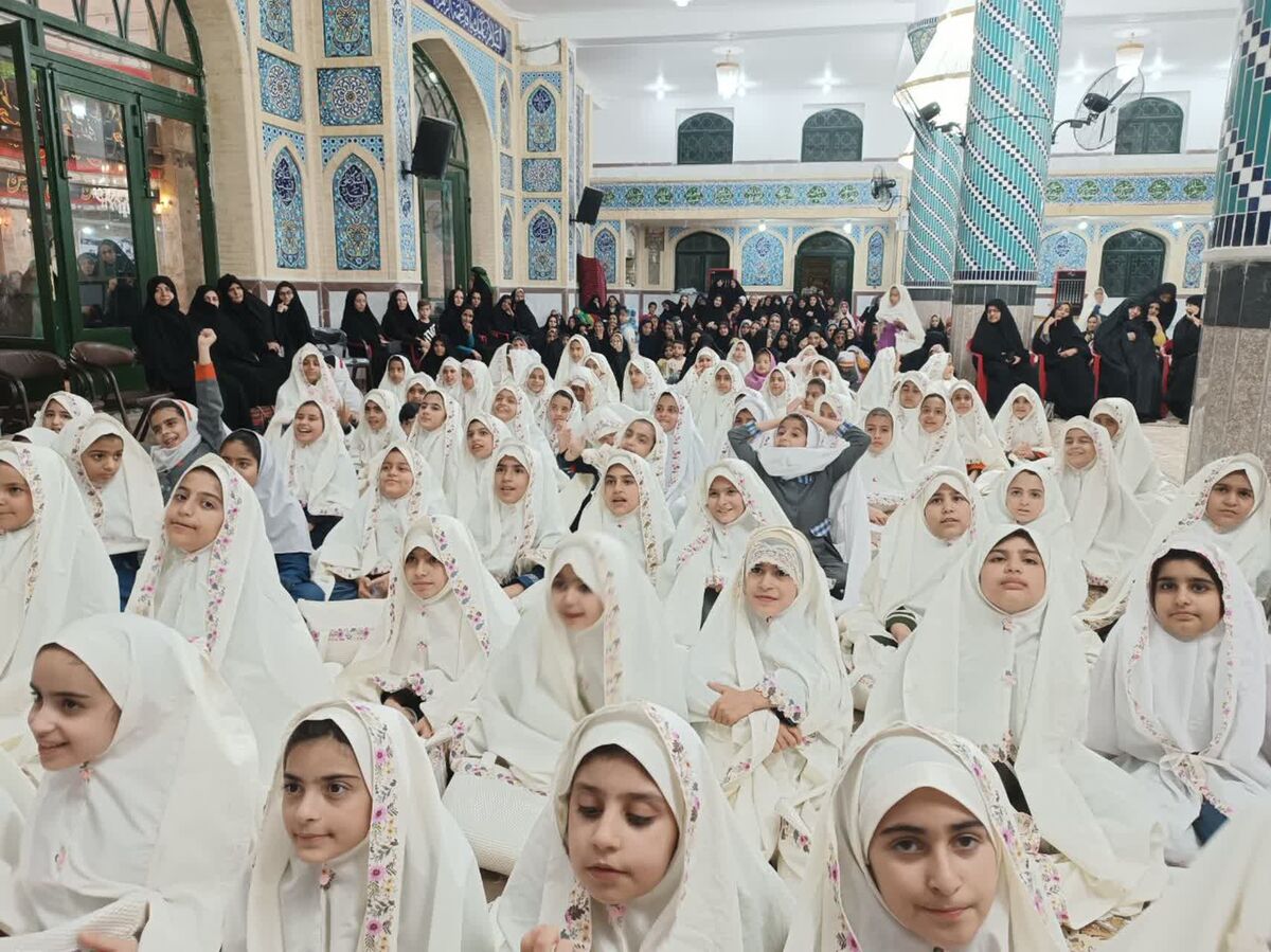 جشن روزه‌اولی‌ها در بهاباد/ فیلم