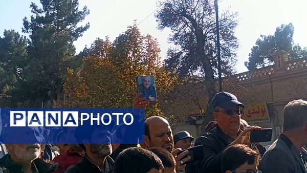 راهپیمایی مردم نیشابور و اعلام حمایت خود از مردم مظلوم عزه و لبنان 