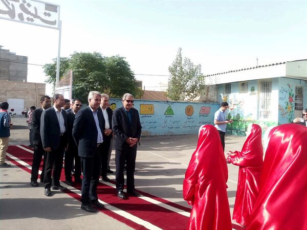 جشن شکوفه ها در دبستان فضیلت