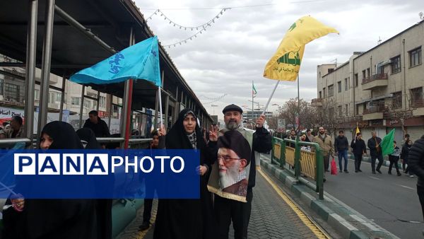 تجدید پیمان مردم پایتخت در روز ۲۲ بهمن