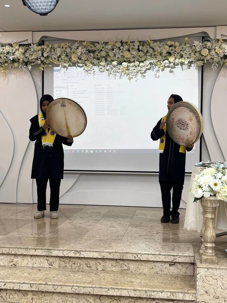 جشن ستارگان دبیرستان شاهد هاجر کاشمر