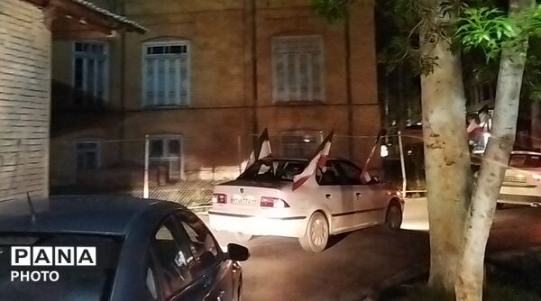 رژه ماشینی در سراسر شهر نیشابور-۳