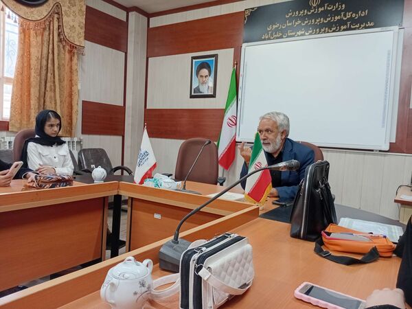  جلسه تقدیر از خبرنگاران فعال تیرماه 1404 در خلیل آباد