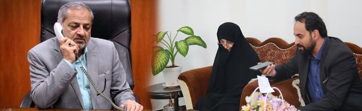 گفت‌وگوی تلفنی وزیر آموزش‌وپرورش با همسر و فرزند سیمرغ سرافراز ایران