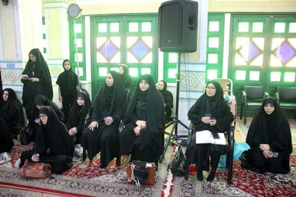 سوگواره احلی‌من‌العسل در شهرستان سمنان 