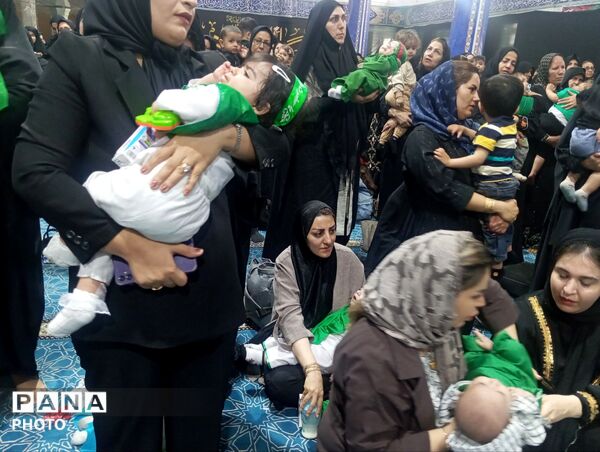 همایش بزرگ شیرخواران حسینی در قروه