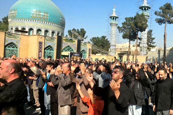برگزاری آیین سوگواری شهادت حضرت زهرا(س) در رباط‌کریم