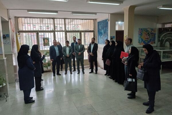 بازدید از هنرستان آفرینش پردیس