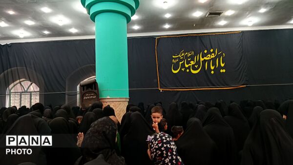 مراسم عزاداری شش ماه ابا عبدالله الحسین ( ع) در مهدیه روستای دهنو خلیل آباد  