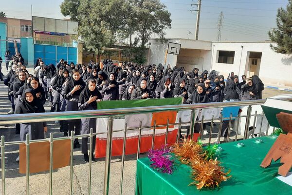 افتتاحیه طرح مصباح الهدی در هنرستان تاجیک بهارستان دو