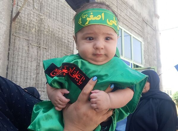مراسم شیرخوارگان حسینی شهرستان بروجن