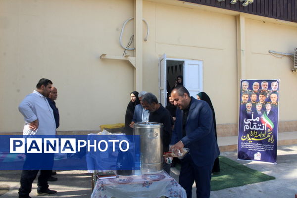 مراسم گرامیداشت «شهدای اقتدار» در آموزش و پرورش استان بوشهر