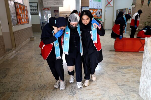 بیست و هفتمین مانور سراسری زلزله در آذربایجان غربی