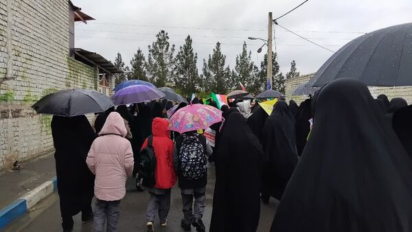 برگزاری مراسم راهپیمایی قدس در روستاهای صرم و جعفرآباد قم
