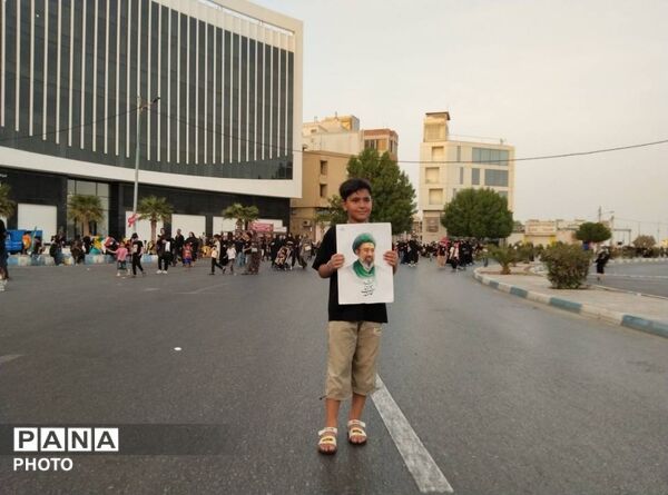 راهپیمایی جاماندگان اربعین در بندرعباس