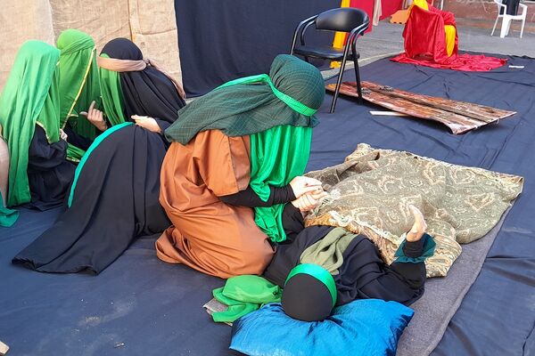 درخشش نمایش شهادت حضرت فاطمه(س) در مدرسه عباسقلی رهگذر
