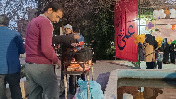جشن خیابانی مهر علوی در شهرستان کاشمر 