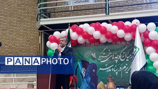 آیین تجلیل از خانواه شهدا در پروژه مهر ناحیه ۲ مشهد