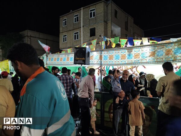 «مهمانی کیلومتری غدیر» در سرخس؛ تبلور وحدت و همدلی در جشن بزرگ ولایت