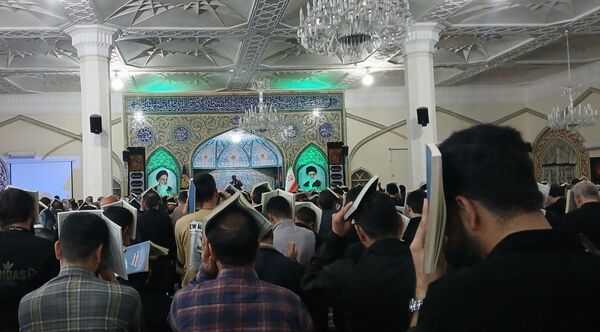 مراسم شب قدر در آرامگاه شهید مدرس کاشمر