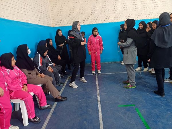 مسابقات ورزشی دانش‌آموزان مقطع متوسطه با نیازهای ویژه ذهنی استان خراسان شمالی 