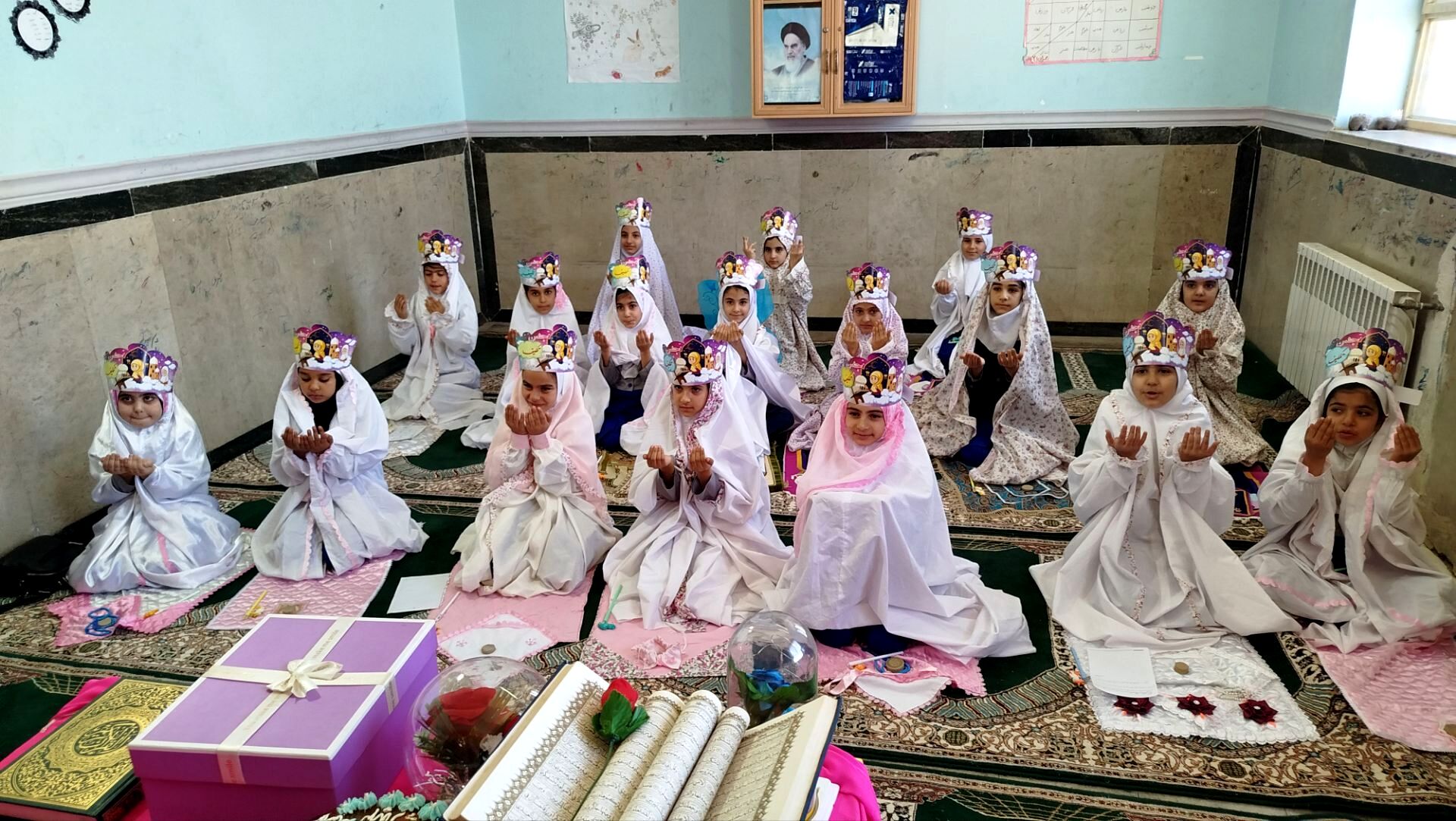 جشن تکلیف در مدرسه شهید چمران 2 شهرستان پلدختر