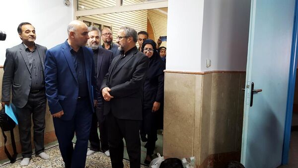 بازدید مدیر کل آموزش و پرورش استان از پیش دبستانی نوآموزان با آسیب شنوایی امام رضا (ع)