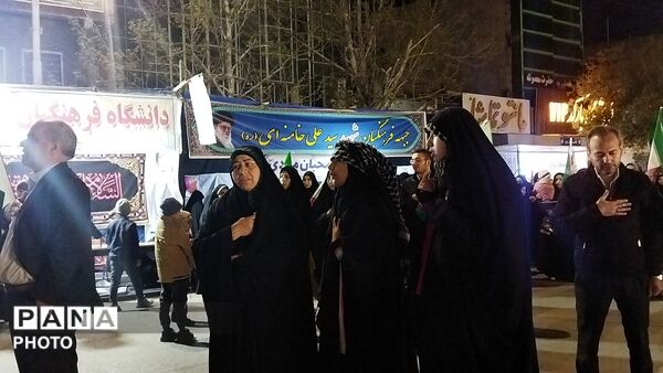 فرهنگیان نیشابور آمادگی خود را برای دفاع از وطن  اعلام کردند