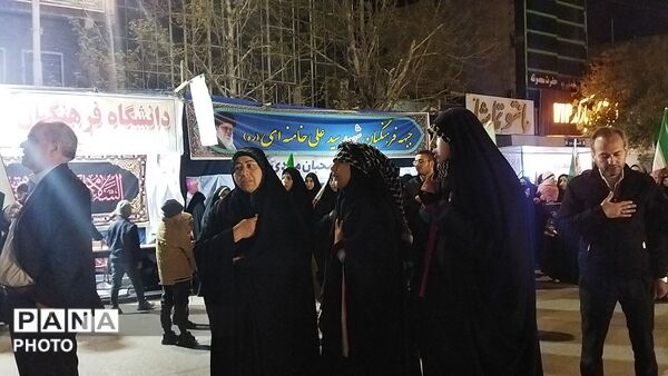فرهنگیان نیشابور آمادگی خود را برای دفاع از وطن  اعلام کردند