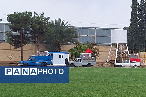 توزیع تجهیزات ورزشی به مدارس استان فارس