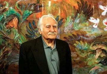 نگاهی گذرا بر زندگی نامه استاد فرشچیان از زبان خبرنگار پانا