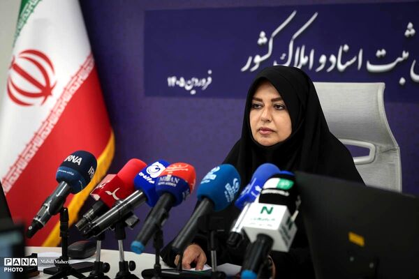 نشست خبری سخنگوی سازمان اسناد و املاک کشور