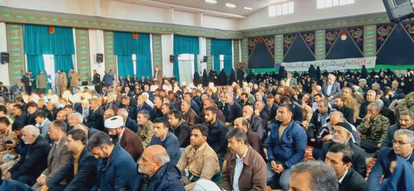 طنین بصیرت و ولایت در خلیل‌آباد؛ حماسه ۹ دی  زنده شد