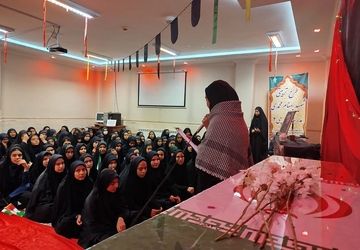 عطر حضور شهید گمنام در دبیرستان قلم چی شهر بن