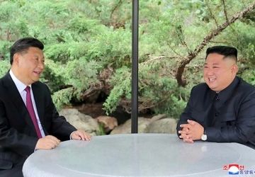 پیام کیم به شی در روز ملی خلق چین