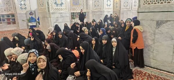  اعتکاف دانش آموزی در مسجد الغدیر