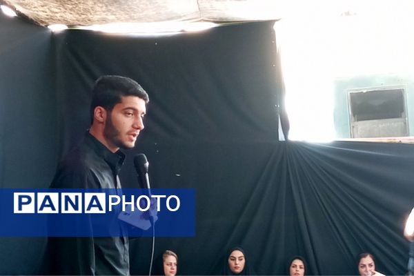 سوگواری سیدالشهدا در دبستان تربیت نصیر شهر