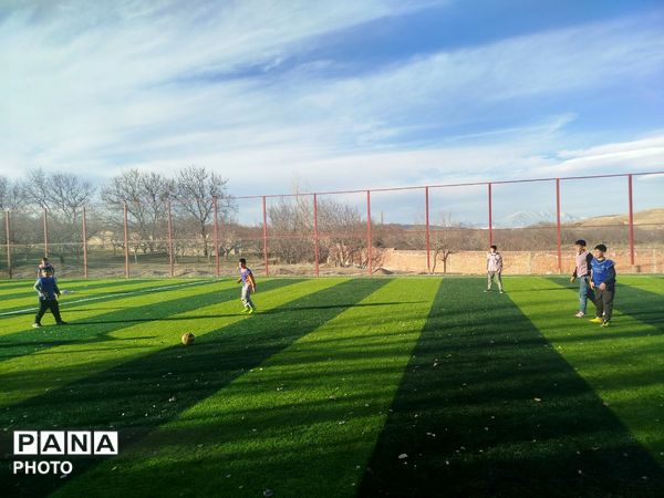 افتتاح زمین چمن مصنوعی اردوگاه المهدی (عج) مراغه