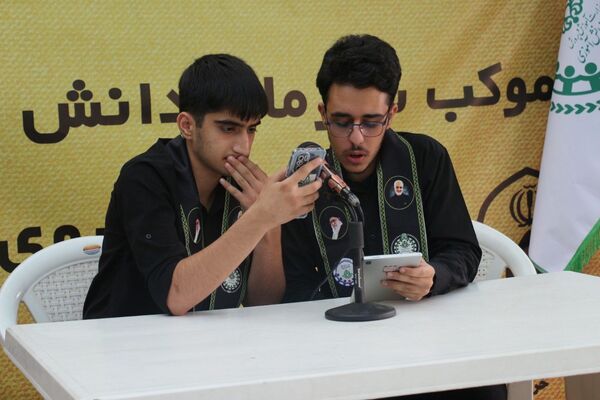 روایت تصویری از راه عشق مشهد در سوگ امام رضا(ع)