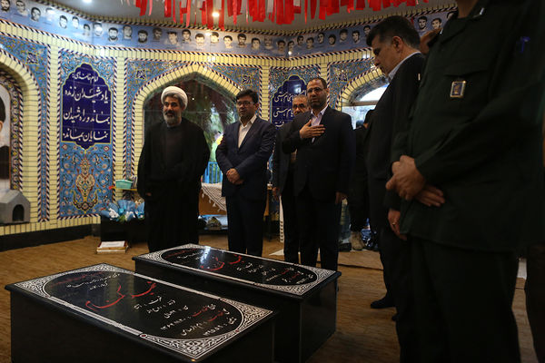 بازدید نماینده دولت و وزیر آموزش و پرورش از پروژه‌های عمرانی شهرستان سوادکوه