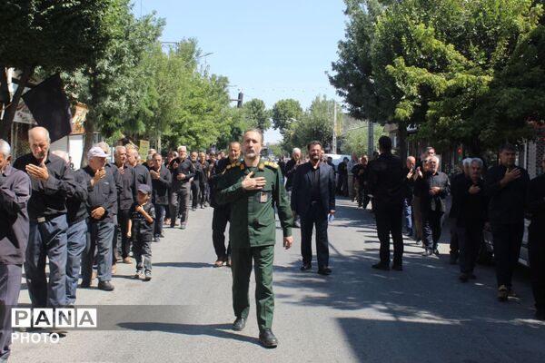 جاماندگان اربعین در ملکان؛ هم‌قدمی با کاروان عشق حسینی