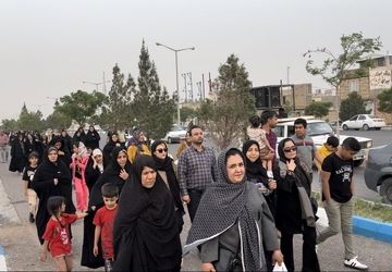 همایش پیاده روی خانوادگی فرهنگیان در تربت جام