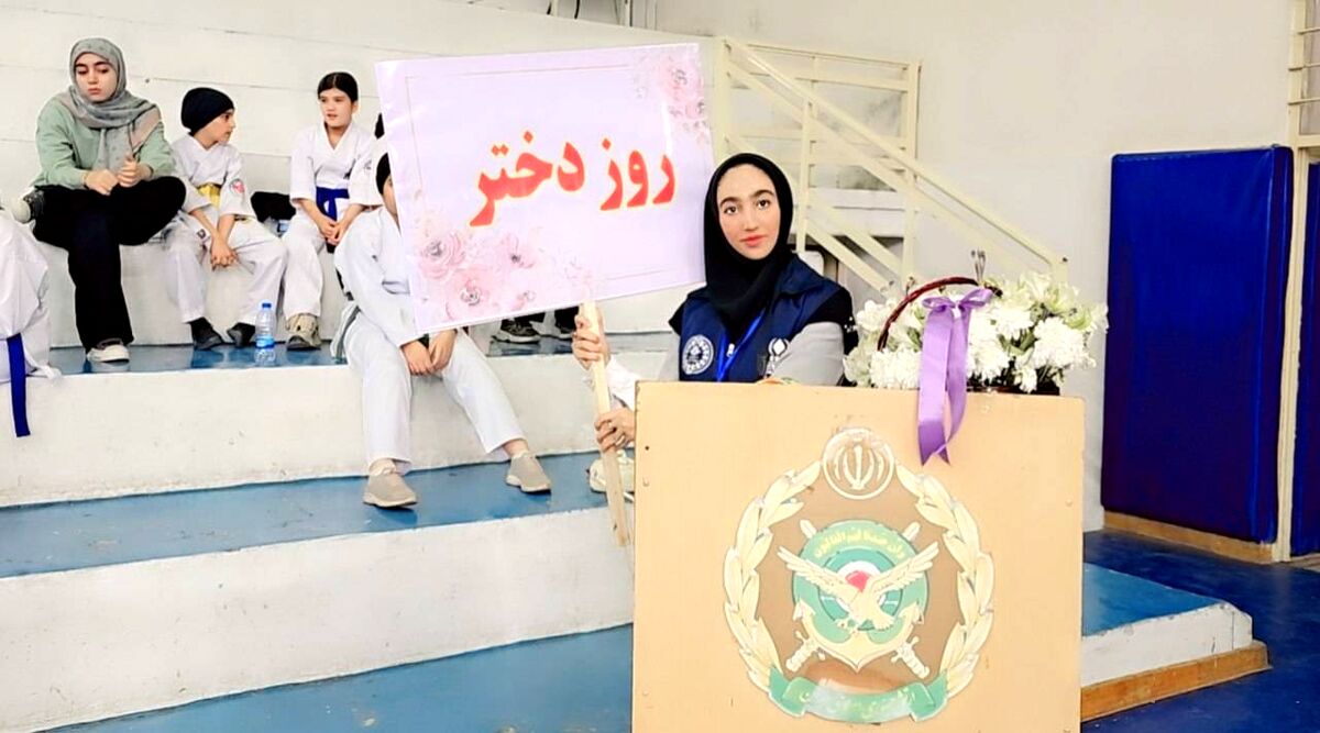 گرامیداشت روز دختر در سالن ورزشی شهید فاضل و تجلیل از دختران ورزشکار