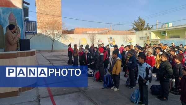 جشن میلاد امام زمان(عج)در دبستان شهید عجمی فدافن کاشمر