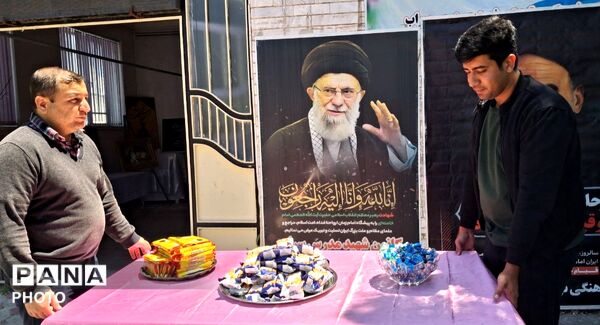 برپایی موکب غدیر کانون دانش‌آموزی شهید مدرس شهرستان سراب 